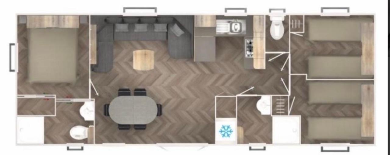 Mobilhome La Carabasse Vias Plage Exterior foto