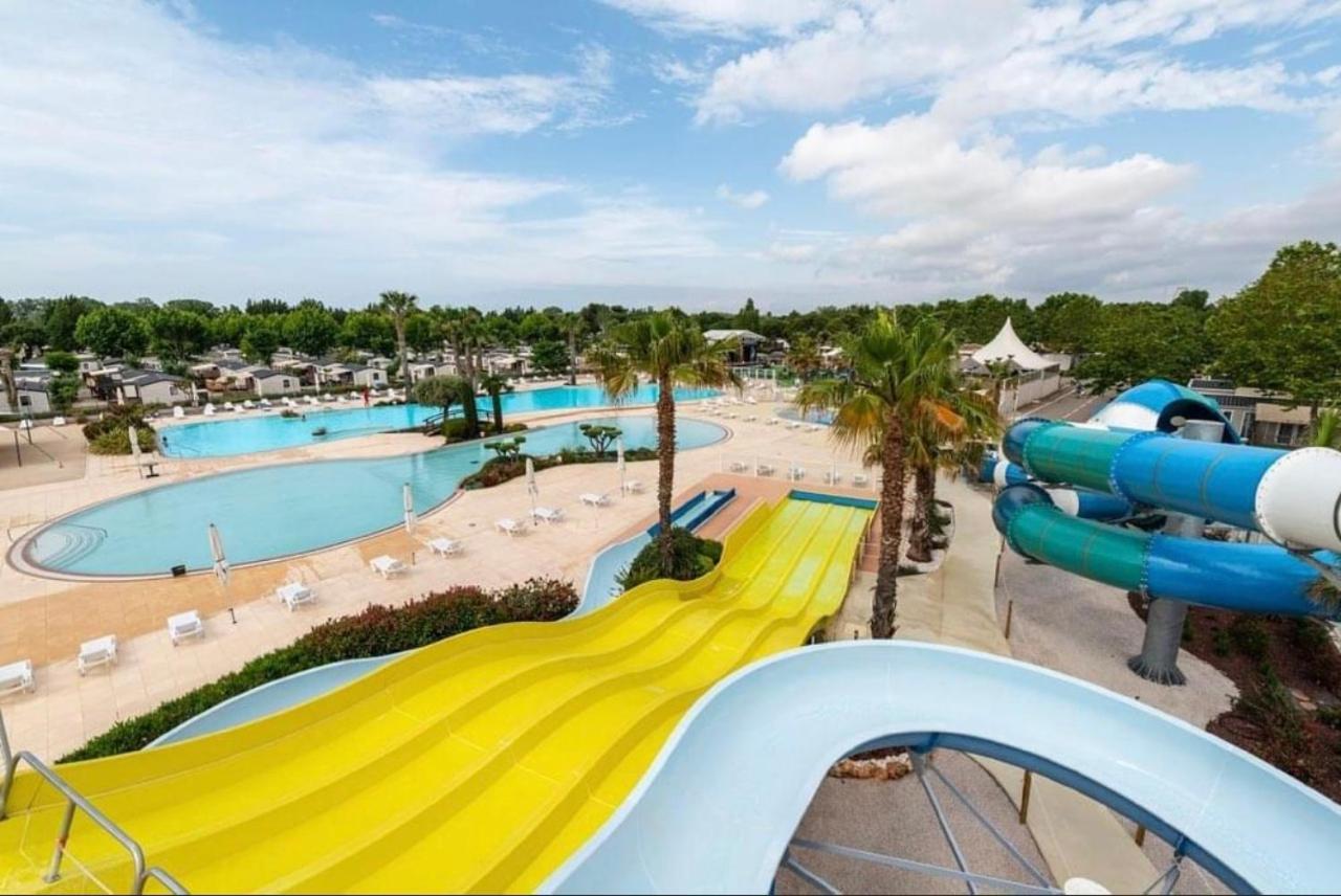 Mobilhome La Carabasse Vias Plage Exterior foto